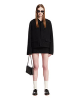 Black Wool Miniskirt | PDP | Antonia