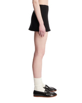 Black Wool Miniskirt | PDP | Antonia