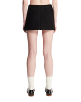 Black Wool Miniskirt | PDP | Antonia