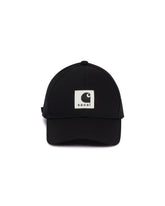 Sacai x Carhartt WIP Black Logo Cap | PDP | Antonia