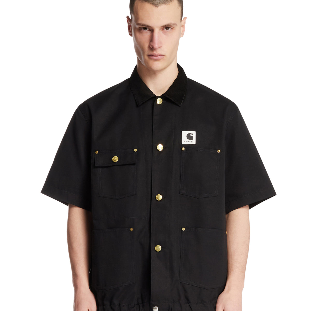 Sacai x Carhartt WIP Black Duck Shirt | SACAI - Antonia
