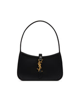 Black Leather Le 5 a 7 Bag | PDP | Antonia