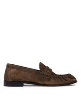 Brown Le Loafer Suede Loafers | PDP | Antonia