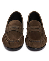 Brown Le Loafer Suede Loafers | PDP | Antonia