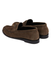 Brown Le Loafer Suede Loafers | PDP | Antonia