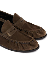 Brown Le Loafer Suede Loafers | PDP | Antonia