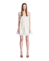 White Cotton and Lace Dress | PDP | Antonia