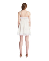 White Cotton and Lace Dress | PDP | Antonia