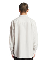 White Cassandre Slim-Fit Shirt | PDP | Antonia