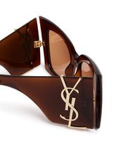 Brown M119 Blaze Crystal Sunglasses | PDP | Antonia