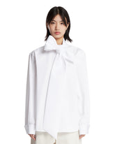 White Lavalliere Shirt | PDP | Antonia