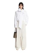 White Lavalliere Shirt | PDP | Antonia