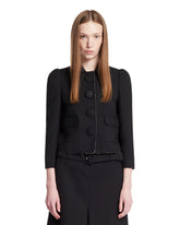 Blue Short Button Jacket | PDP | Antonia