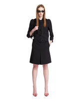 Blue Short Button Jacket | PDP | Antonia