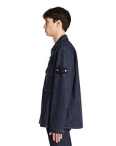 Blue Denim Zip Jacket | PDP | Antonia