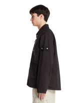 Black Denim Zip Jacket | PDP | Antonia