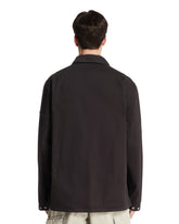 Black Denim Zip Jacket | PDP | Antonia