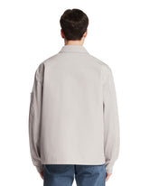 Gray Multi-Pocket Jacket | PDP | Antonia