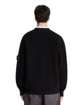 Black Cotton Cardigan | PDP | Antonia