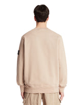 Beige Cotton Sweatshirt | PDP | Antonia