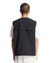 Blue Multi-Pocket Gilet | PDP | Antonia