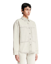 Gray Paso Denim Shirt | PDP | Antonia