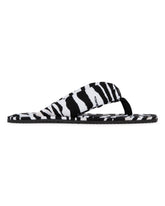 Zebra Indie Flip-Flop Sandals | PDP | Antonia