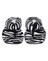 Zebra Indie Flip-Flop Sandals | PDP | Antonia