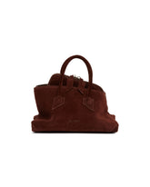Brown La Passeggiata Mini Suede Bag | PDP | Antonia
