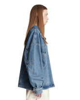 Blue Oversized Denim Jacket | PDP | Antonia