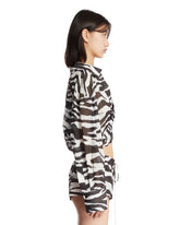 Zebra Cropped Top | PDP | Antonia