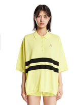 Yellow Short-Sleeve Polo Shirt | PDP | Antonia
