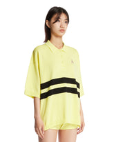 Yellow Short-Sleeve Polo Shirt | PDP | Antonia