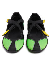 Ballerine Flat Floor 01 Verdi | PDP | Antonia