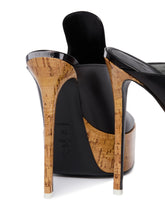 Black Irmelin Leather Mules | PDP | Antonia