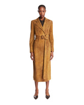 Brown Suede Coat | PDP | Antonia