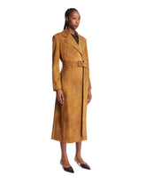 Brown Suede Coat | PDP | Antonia