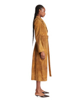 Brown Suede Coat | PDP | Antonia