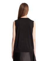Black Neel Cashmere Vest | PDP | Antonia