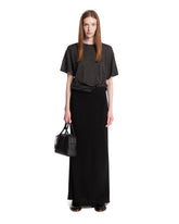 Gray Cashmere T-Shirt | PDP | Antonia