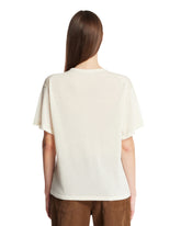 White Cashmere T-Shirt | PDP | Antonia