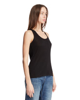 Top In Seta Lino E Cashmere Nero | PDP | Antonia