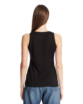 Top In Seta Lino E Cashmere Nero | PDP | Antonia