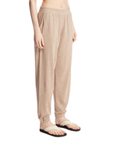Beige Cotton and Linen Pants | PDP | Antonia
