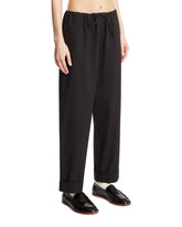 Black Delano Cotton Pants | PDP | Antonia