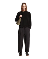 Black Delano Cotton Pants | PDP | Antonia
