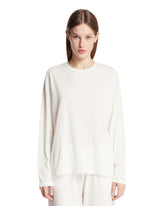 White Floris Cotton T-Shirt | PDP | Antonia