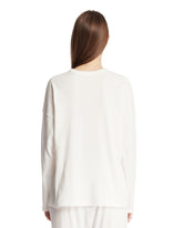 White Floris Cotton T-Shirt | PDP | Antonia
