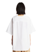 White Cotton T-Shirt | PDP | Antonia