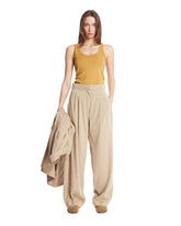 Beige Relaxed Pants | PDP | Antonia